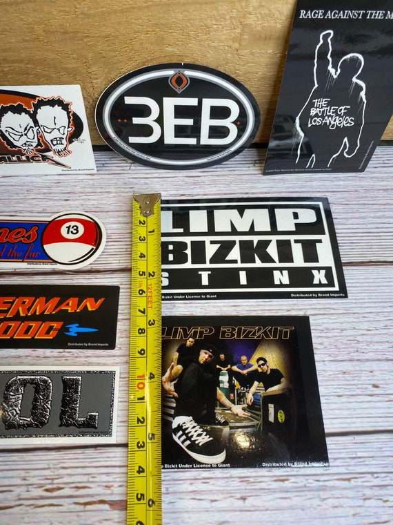 Vtg 2000 Limp Bizkit Concert T-shirt XL Y2K Nu Metal Hard