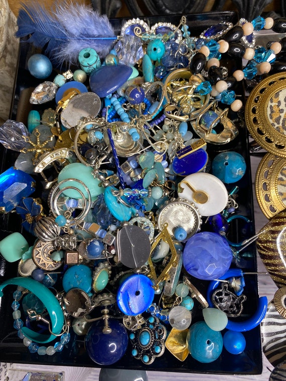 Salvage Jewelry for Repurpose, Beads for Crafts, Junk Jewelry, Jewelry  Making, Embellishments 