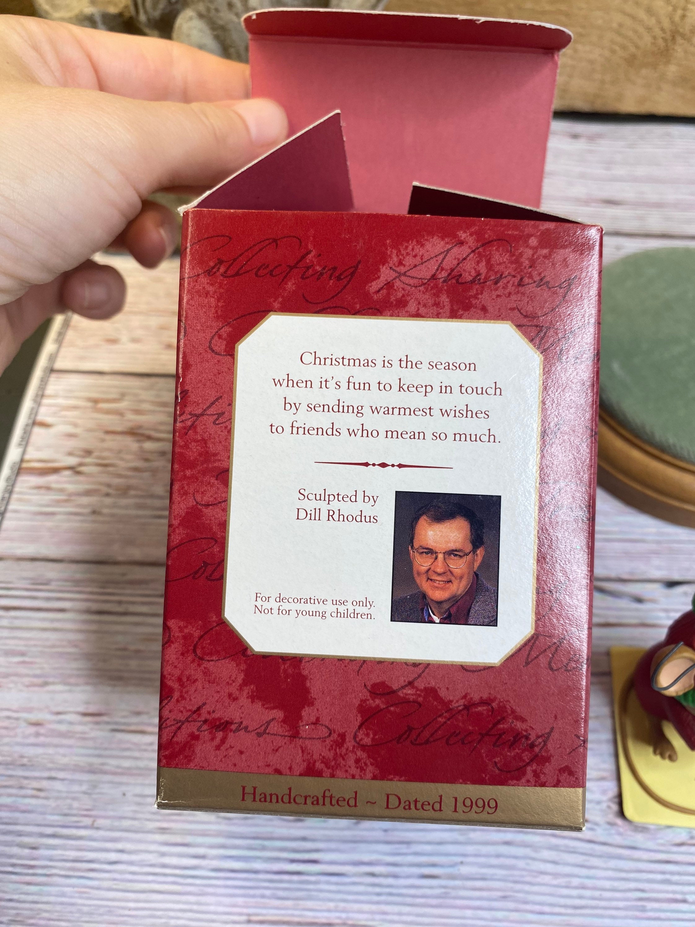 Ornement souvenir poinçon, Notre Noël ensemble