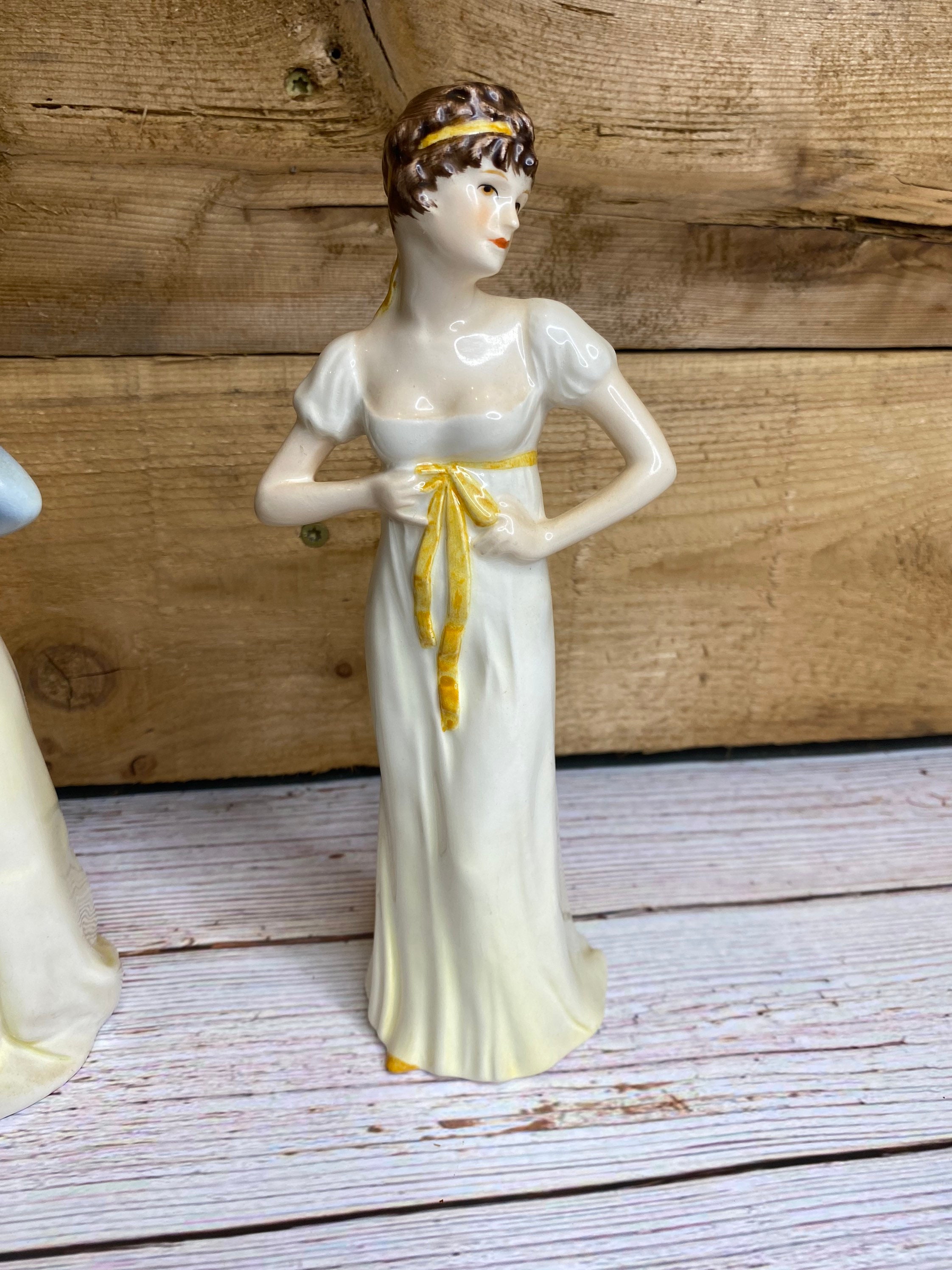 Vintage West Germany Goebel Lady Figurine Choose 1 Yellow Etsy