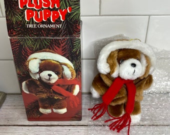 Avon Christmas Plush 2022 Avon Plush Puppy | Etsy
