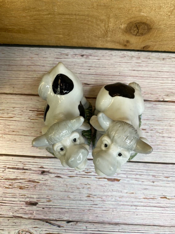 Set de 2 Saucières Vache en céramique