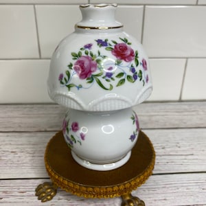vintage aseguradores laboratorios lámpara portátil - rosas rosas - Pieza de reemplazo sólo