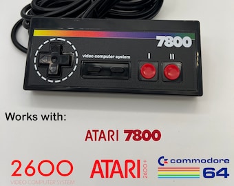 Atari 7800 2600 2600+ Joystick Controller Control Pad Gamepad CX78