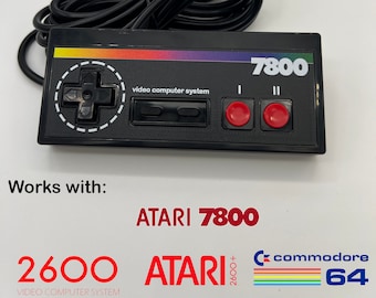 Atari 7800 2600 2600+ Joystick Controller Control Pad Atari 7800 2600 2600+ Joystick Controller Control Pad