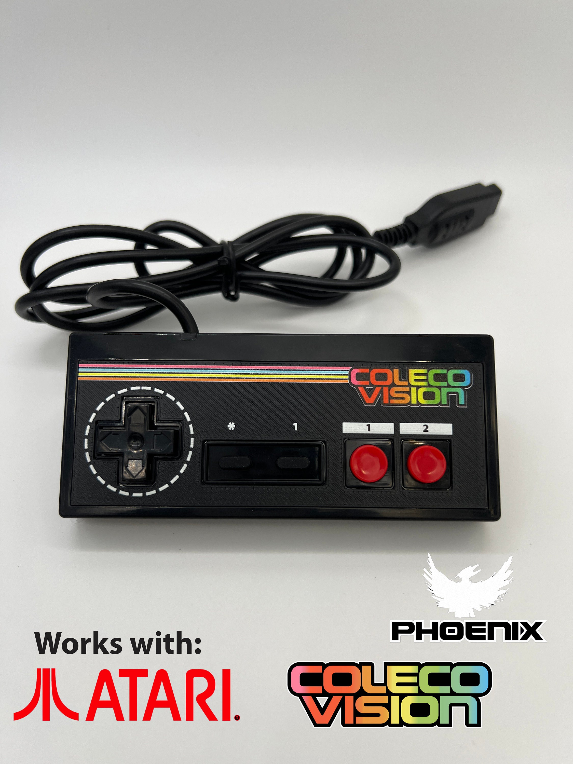 Colecovision Controller Control Pad Joystick Joypad Gamepad Atari
