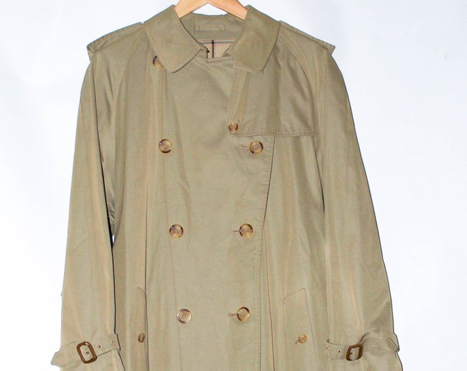 Grenfell Windsor London Trench Coat Cloth Beige. Women Size 40 - Etsy