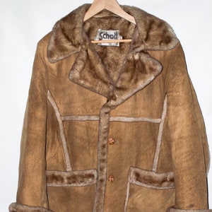 LargeXLarge lll Schott Mountain Man Schott Mountain Man sheepskin coat