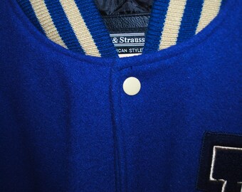 Stewart & Strauss Varsity Letterman Jacket