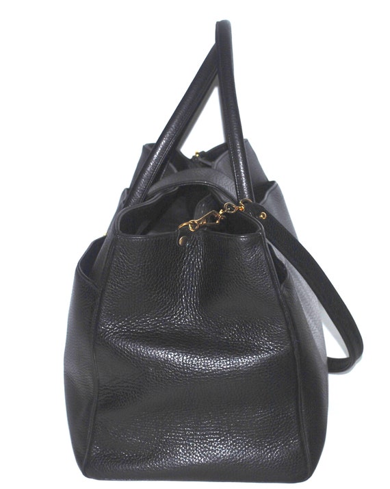 Vintage Finesse la Model Large Leather Handbag. - image 2