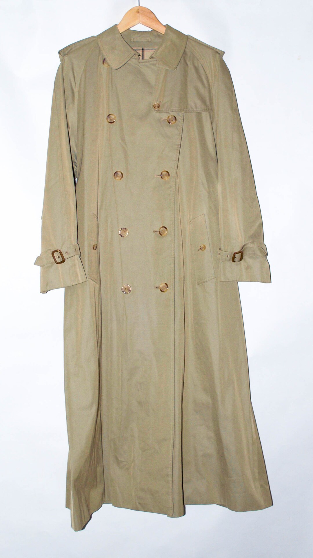 Grenfell Windsor London Trench Coat Cloth Beige. Women Size 40 Etsy