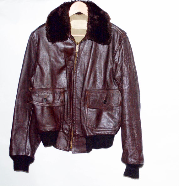 I-S-647-M-S flight Jacket by Schott Bros Inc NYC. 