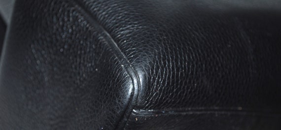 Vintage Finesse la Model Large Leather Handbag. - image 7