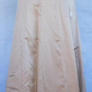 Vintage Taupe Wool Blend Faux Fur Collar Coat. Made in Poland. Size 38. S/M image 5