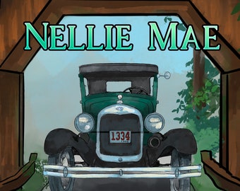 Nellie Mae, book about antique cars, model a book, book about engines, books about old cars