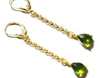 Peridot Earrings