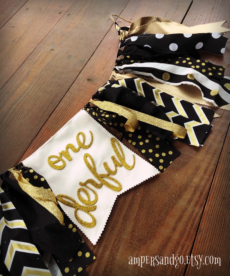 One-derful Banner First Birthday Highchair Banner Mr Onederful Dapper Little Man Fabric Bunting Rag Tie Garland Banner Photo Backdrop Prop