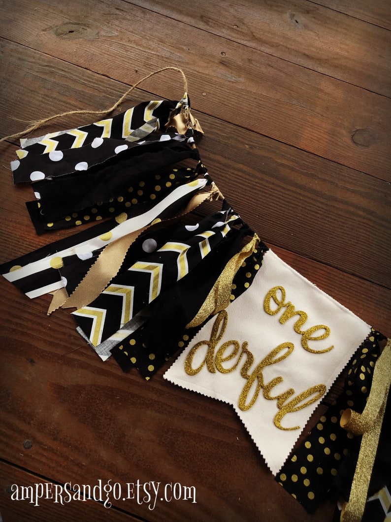 One-derful Banner First Birthday Highchair Banner Mr Onederful Dapper Little Man Fabric Bunting Rag Tie Garland Banner Photo Backdrop Prop