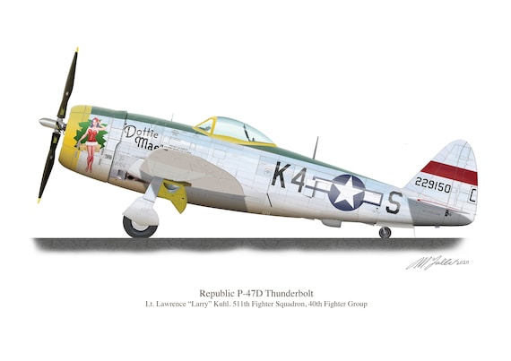 リパブリック P-47D サンダーボルト 第二次世界大戦航空機プロファイル
