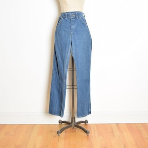 vintage 80s mens jeans BIG YANK denim straight leg 31x31 blue jeans M clothing