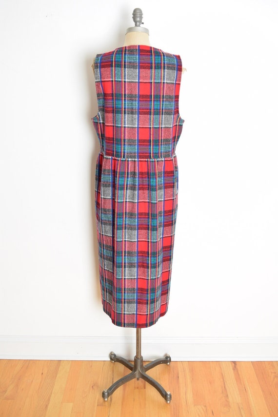 vintage 90s dress Pendleton wool tartan plaid bab… - image 6
