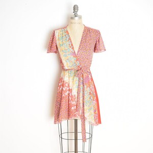 knee length dresses for ladies Floral Trail Velvet Burnout Wrap Mini Dress in Black main image 0