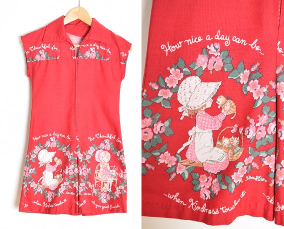 vintage 70s girls romper Petticoats & Pantaloons … - image 1