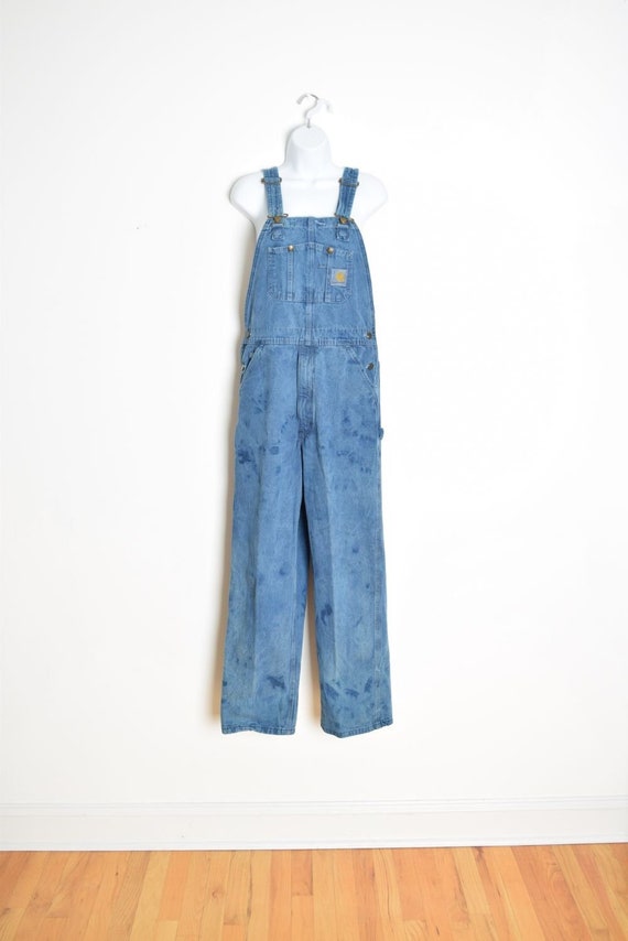 vintage Y2K CARHARTT denim overalls jean jumpsuit 