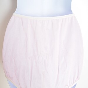 vintage Lorraine panties 2 pair pink high waisted mushroom gusset lingerie 5 S image 2