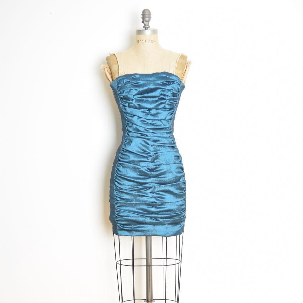 Vintage Blue Jessica Mcclintock - Etsy Vintage Blue Jessica Mcclintock - Etsy