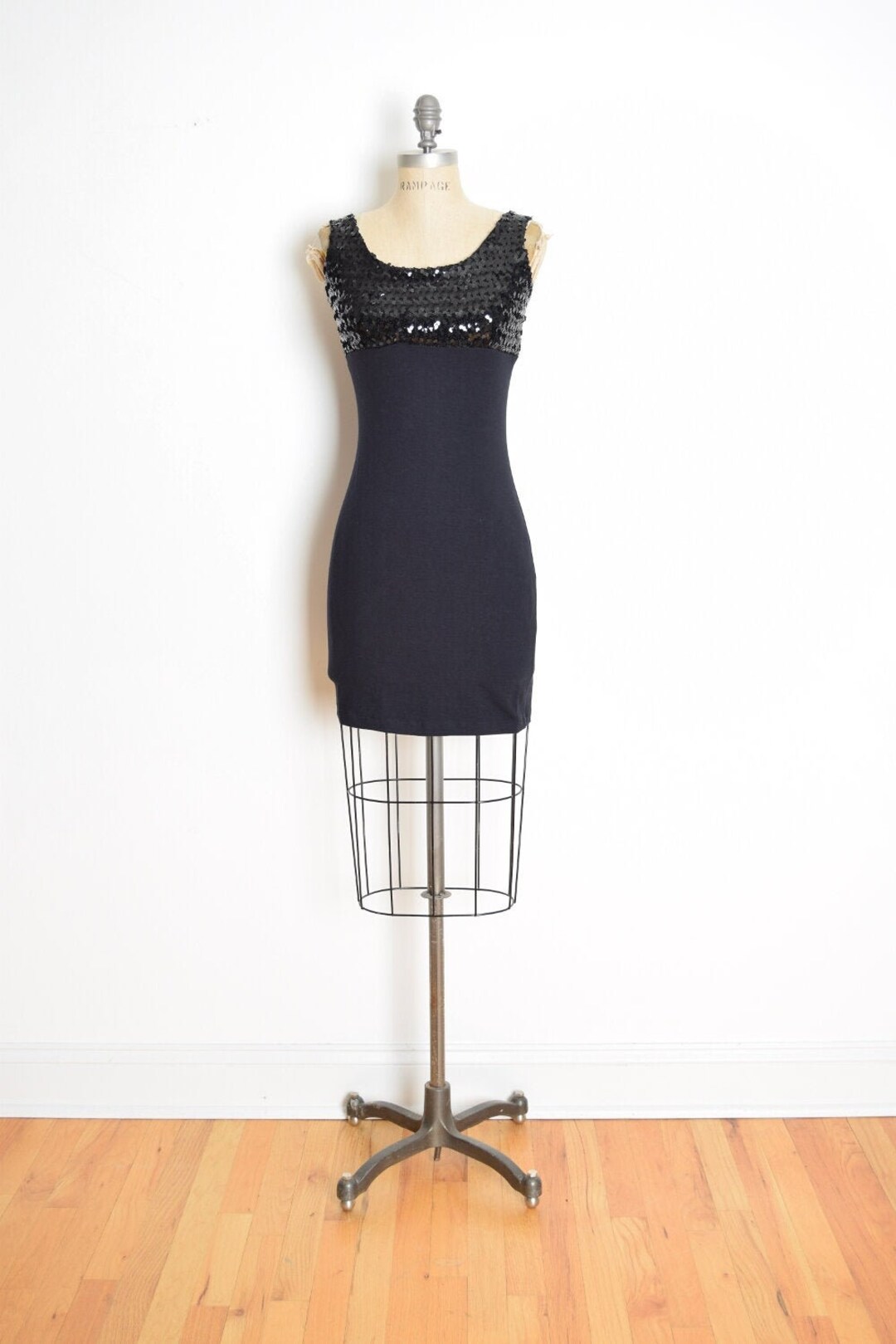 Pink Bodycon 80s Bodycon Dress Vintage 80s Dress, Black Sequin Dress, 80s  Mini Dress, 80s Clothing,