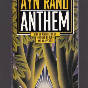 Hino de Ayn Rand. Amor em um mundo futuro coletivista. Signet 1995 Brochura em muito bom estado.