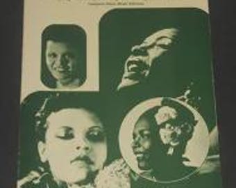 Billie Holiday Anthology Sheet Music "Lady Day" Blues Complete Songs + Photos. Very Good Vintage Condition.  9 x 0.41 x 12 inches, 160 pages