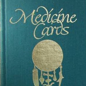 Original Medicine Cards Guide BOOK by JAMIE SAMS, David Carson, art by Angela Werneke. Very Good +++ Condition. c.1988,  Bear Publishing..