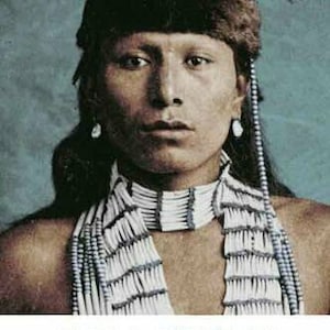 May include: Book cover featuring a portrait of a Native American man. The title "Black Elk Speaks" is displayed in bold, black letters, with the author's name above. The man wears traditional beaded jewelry and a fur headdress.