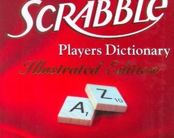 NEUWERTIG Das Merriam-Webster Offizielles Scrabble Spieler Wörterbuch, Illustrierte Edition Hardcover