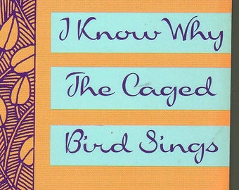 I Know Why The Caged Bird Sings by MAYA ANGELOU.  1993. A Novel.  Autobiography. Very Good USED Condition* Paperback.