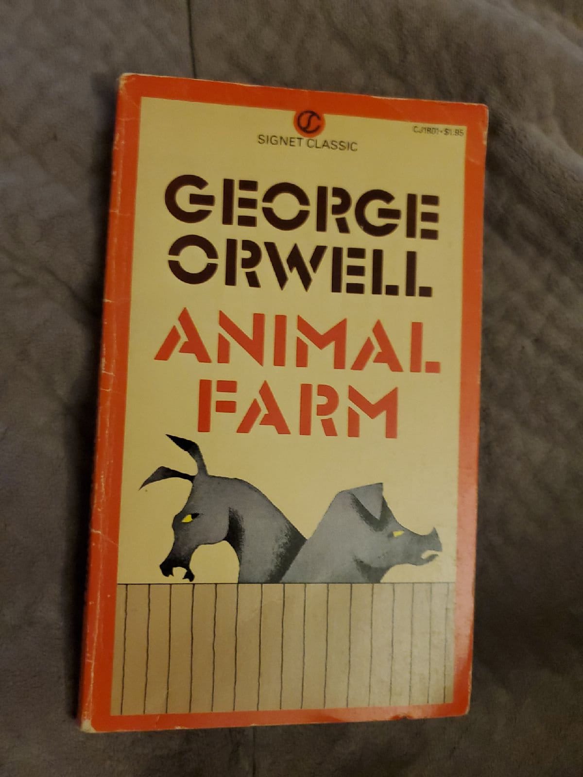 ANIMAL FARM by George Orwell. C.1946 Signet Classics