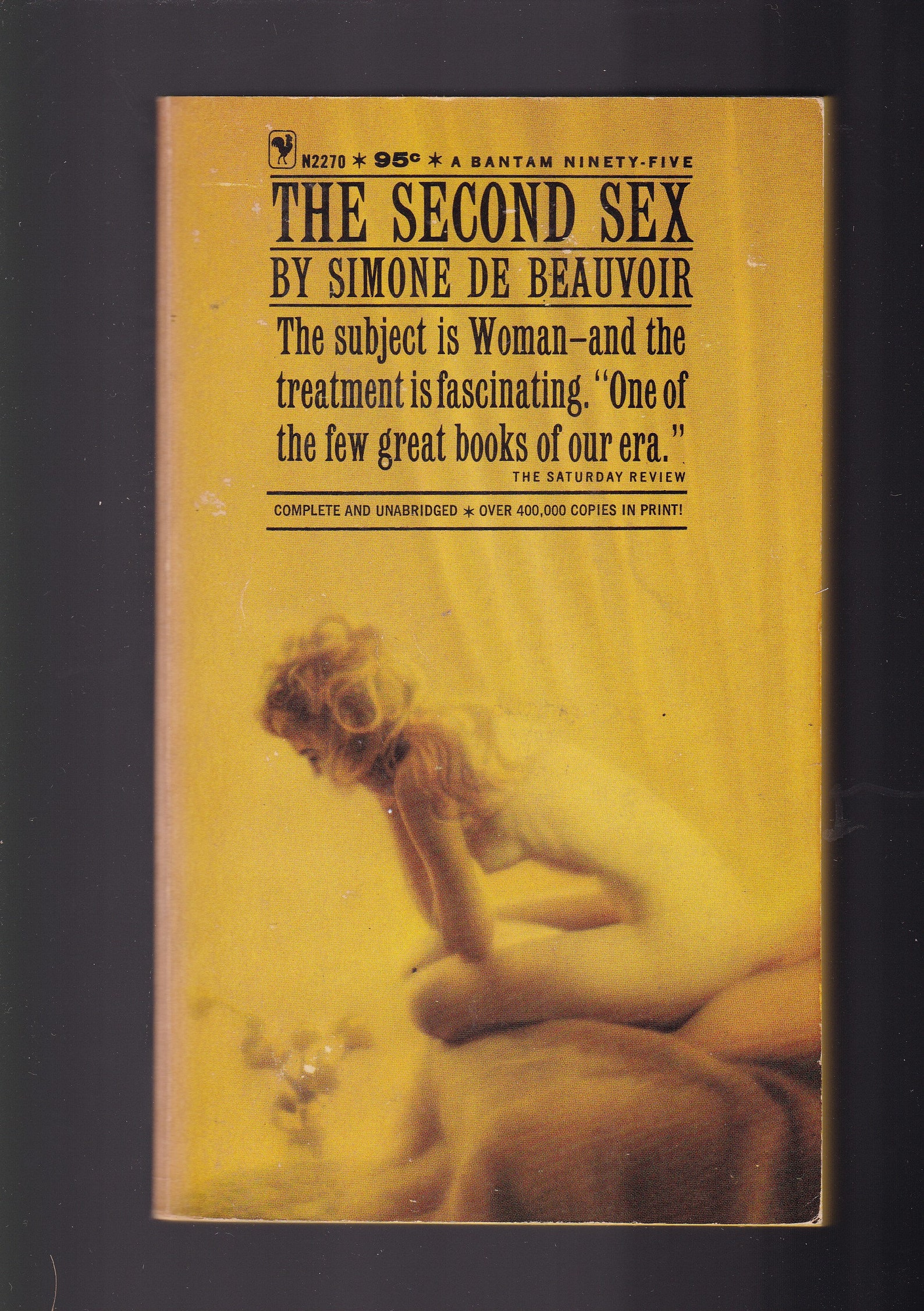 The Second Sex by Simone de Beauvoir. 