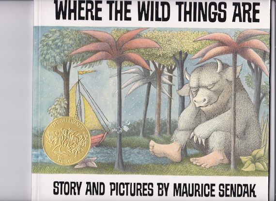 Where the Wild Things Are Paperback by Maurice Sendak. Soft Cover