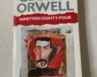 "1984" de George Orwell. Edición de bolsillo de Penguin, 1954, 56.ª reimpresión. En buen estado.