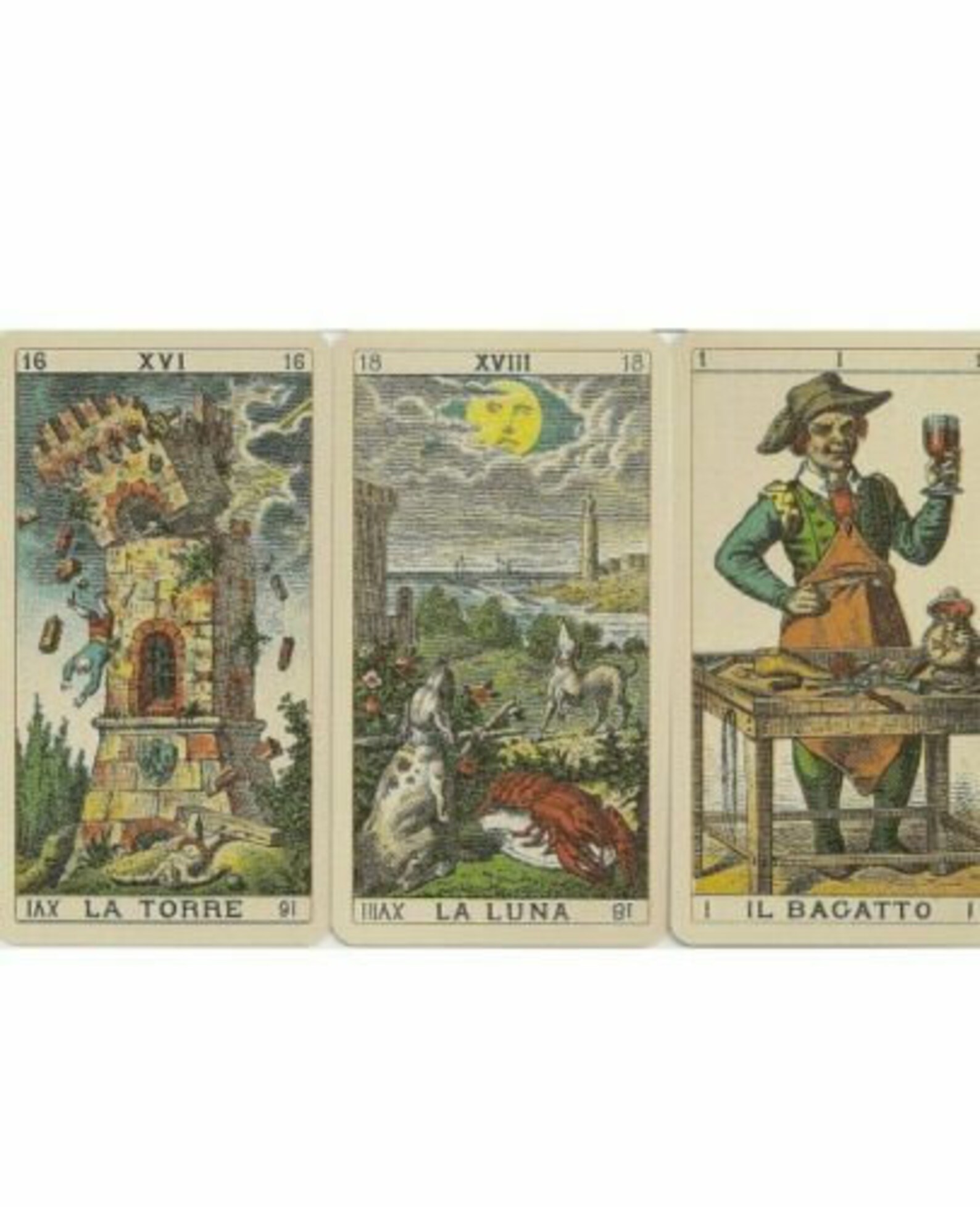 Ancient Italian Tarot. Made in Italy/lo Scarabeo. Tarot Deck Etsy