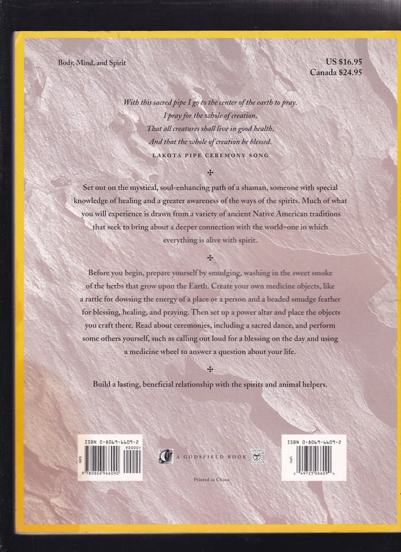 Voices From The Earth Practical Shamanism 144 8 X 10 Glossy Photo Illustrated Pages In Like New Condition Paperback - 