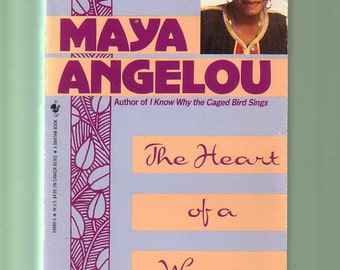 The Heart of a Woman by Maya Angelou.Autobiography. Very Good Condition. Eloquent Prose. "...the heart within us all". 1993 Paperback.