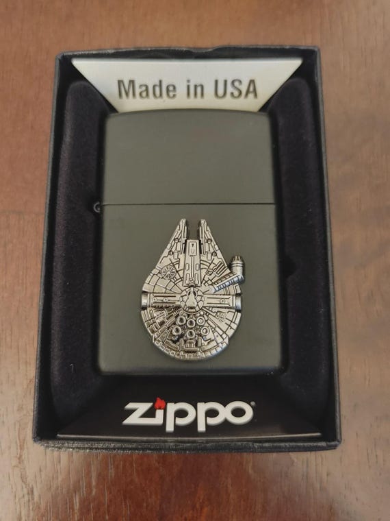 Custom Star Wars Zippo Lighters - Raised Metal Emblems - Jedi