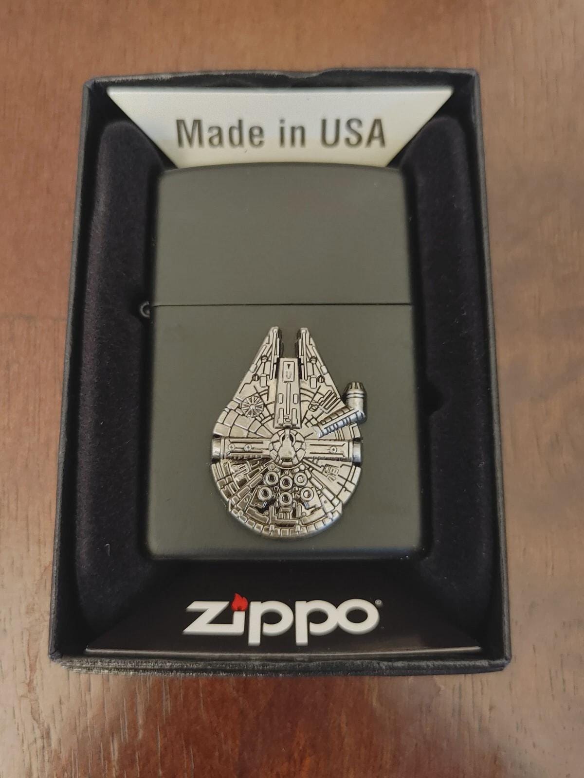 Custom Star Wars Zippo Lighters - Raised Metal Emblems - Jedi