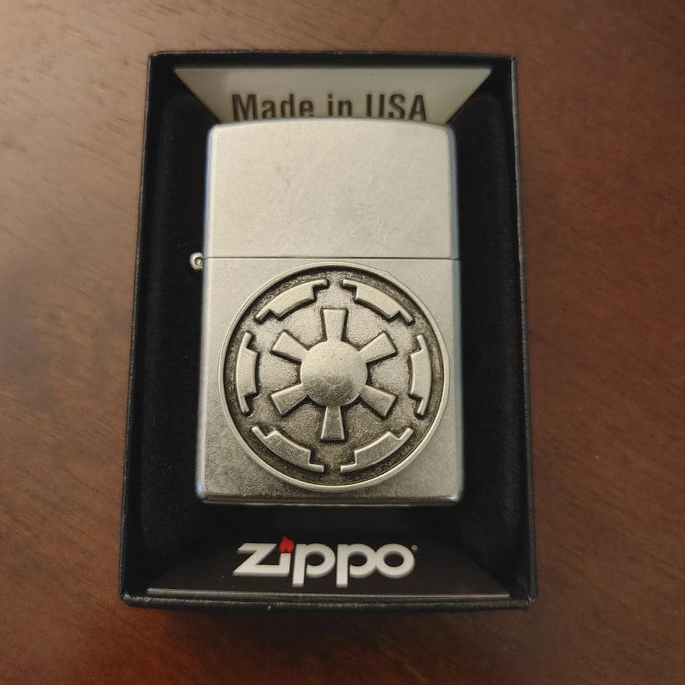 Custom Star Wars Zippo Lighters - Raised Metal Emblems - Jedi