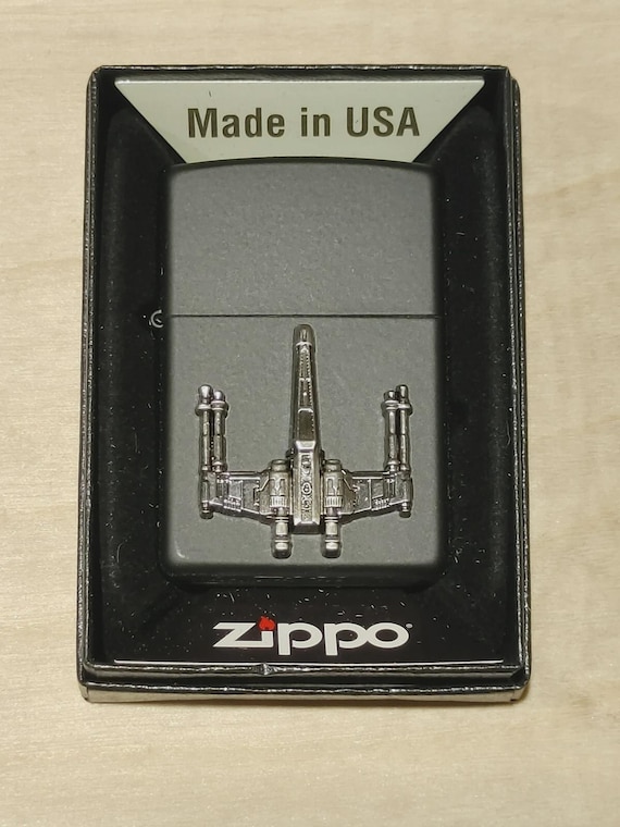 Custom Star Wars Zippo Lighters - Raised Metal Emblems - Jedi