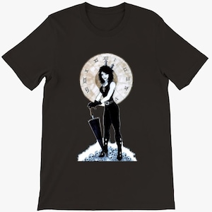 The Sandman TShirt Death Skulls Shirt New Goth Gothic T Shirt Short or Long Sleeve