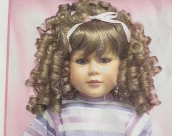 Monique Charmaine Doll Wig: Porcelain Doll Part (10-11)